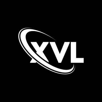 XVL logo. XVL letter. XVL letter logo design. Initials XVL logo linked with circle and uppercase monogram logo. XVL typography for technology, business and real estate brand.