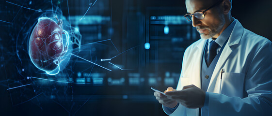 doctor looking at x ray