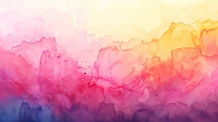 Obraz premium Iridescent watercolor background. Generative AI