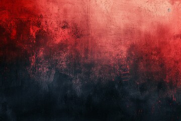 Red rough textured wall Generative AI