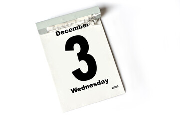 3 .  December 2025