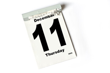 11 .  December 2025