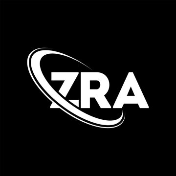 ZRA logo. ZRA letter. ZRA letter logo design. Initials ZRA logo linked with circle and uppercase monogram logo. ZRA typography for technology, business and real estate brand.