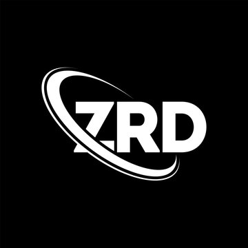 ZRD logo. ZRD letter. ZRD letter logo design. Initials ZRD logo linked with circle and uppercase monogram logo. ZRD typography for technology, business and real estate brand.
