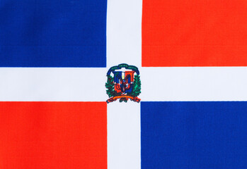 Dominican Republic Flag Flat - 725766116