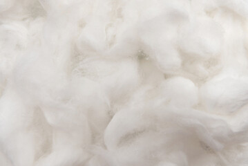 Texture of medical cotton close-up. Cotton wool. Health. Medicine - obrazy, fototapety, plakaty