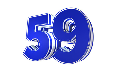 Blue3d number 59