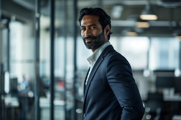 Fototapeta premium a man in a suit