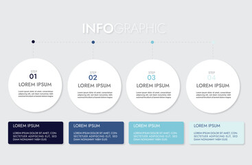 modern infographics options vector
