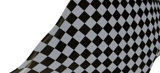 Black and white checkered abstract background. Race background with space for text. Racing flag