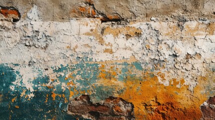 Fototapeta premium Time-worn rust impressions