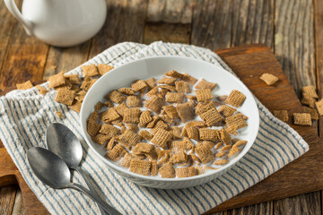 Healthy Wheat Squares Breakfast Cereal