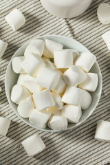 Organic Dry Big White Marshmallows