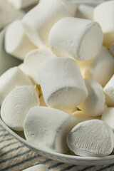 Organic Dry Big White Marshmallows