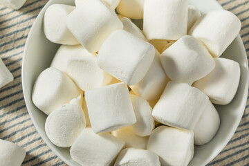 Organic Dry Big White Marshmallows