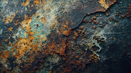 Weathered whispers of rust
