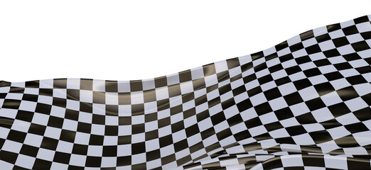 Fototapeta premium Checkered flag, race flag background