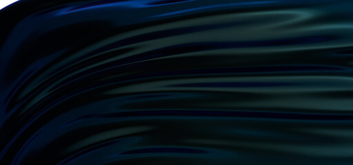Blue Ripples: Abstract 3D Blue Wave Illustration with Mesmerizing Ripple Effects