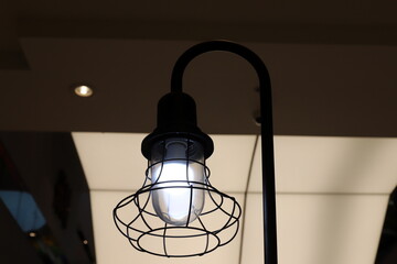 Lamp - lantern for illuminating the area at night.