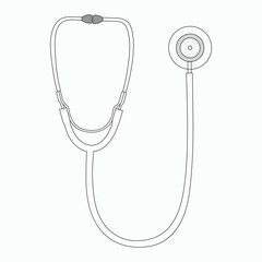 Medical, doctor needle vector icon eps