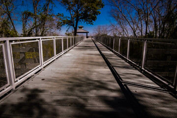 walk on the bridge
