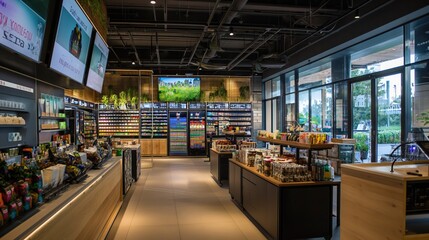 Hybrid Retail Store: Seamless Collaboration and Remote Work in a Digitally Enhanced Shopping Environment