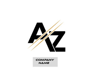 NEW BEST AZ creative initial latter logo.AZ abstract.AZ latter vector Design.AZ Monogram logo design .company logo