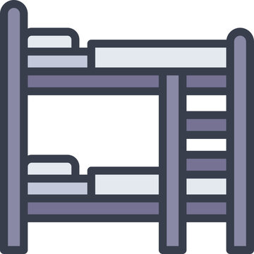 recommend clip art: Bunk bed icon
