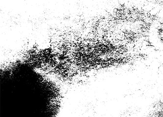 Rustic grunge vector texture with grain and stains. Abstract noise background. Weathered surface. Dirty and damaged. Detailed rough backdrop. Vector graphic illustration with transparent white. EPS10.