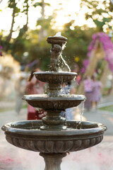 fountain in the park