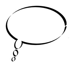 Fototapeta premium bubble icon. flat callout shapes transparent background