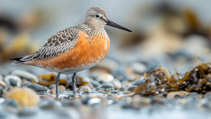 Coastal birds such as the red knot are facing habitat reduction, with their foraging and breeding grounds being affected by advancing human development and alterations due to climate change