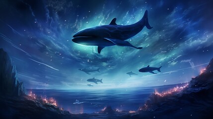 Stargazing Whale Colony