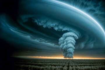 Vortice della Paura- Il Tornado Avvicina l'Imminente Catastrofe