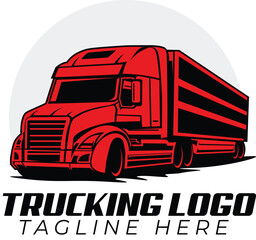 Trucking and Logistics Business Logo