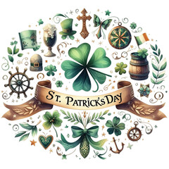 St Patrick's Day design 