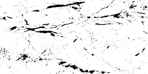 Monochrome texture composed of irregular graphic elements. Distressed uneven grunge background. Abstract vector illustration. Overlay for interesting effect and depth. Isolated on white background.