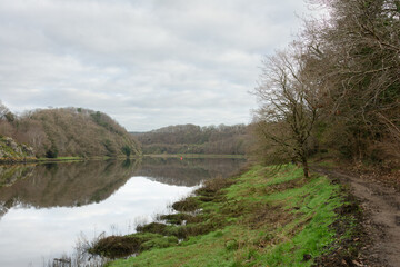 La rivière du Trieux près de Pontrieux - Bretagne France