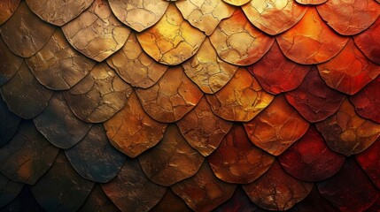 Abstract beautiful background from dragon scales