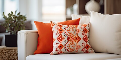 Gorgeous cushion in living room decor