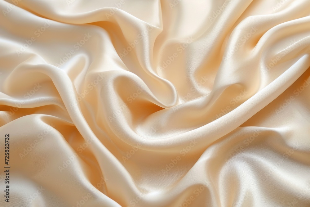 Aufkleber A close up view of a white fabric. Can be used as a background or texture for various design projects