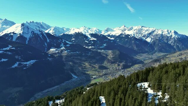 Schruns, &Ouml;sterreich: Der R&auml;tikon im Winter