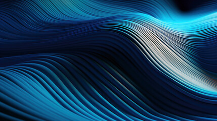 abstract blue background. Generative ai