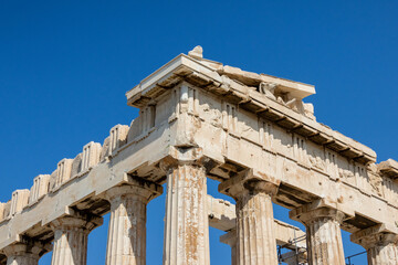 Obraz premium Partenone dell'Acropoli di Atene, Grecia