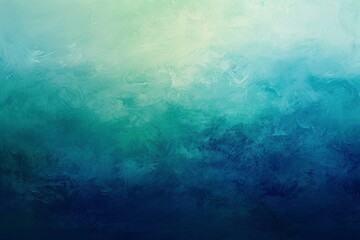 a gradient background with a fusion of oceanic blues and greens, reminiscent of the depths of the sea