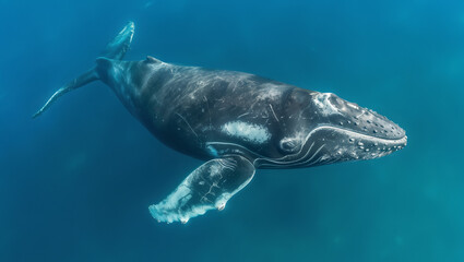 The North Atlantic right whale, already grappling with entanglements and ship strikes, faces added challenges from climate change, which is shifting its prey distribution and altering ocean conditions