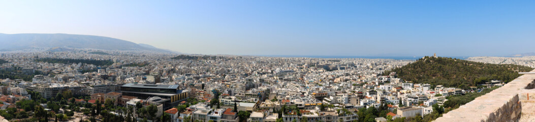 Vista di Atene dall'Acropoli, Grecia