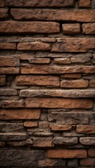 Old, rustic stone wall texture.