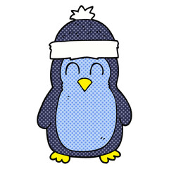cartoon penguin