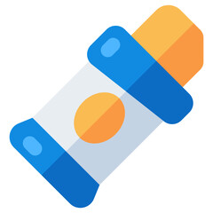 An editable design icon of water bottle 